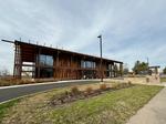 The front of the interpretive center.